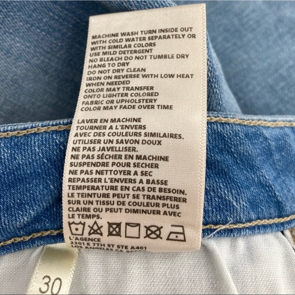 L’Agence Margot High Rise Skinny Jean Size 30 - Picture 4 of 7
